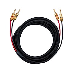 Fluance Hi-Fi 12 AWG 12 ft. Speaker Wire with Dual Gold-Plated