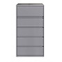 Hirsh HL10000 Series 5-Drawer Lateral File Cabinet, Locking, Letter/Legal, Arctic Silver, 36" (23747)~#|#~371107D5-FD41-4C20-A0DF62557356D004_sc7