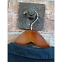 Nahanco 17" Flat Top Hanger, Gold Hook, Walnut, 100/Box (8317GH)~#|#~37118652-58F2-4DE9-869678E16430D8F6_sc7