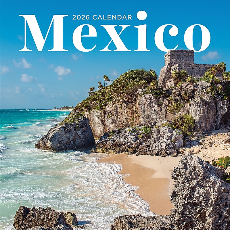 2026 TF Publishing Mexico 12" x 12" Monthly Wall Calendar (26-1046) image 1