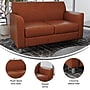 Flash Furniture Hercules Diplomat LeatherSoft Loveseat, Cognac/Chrome Legs (BT8272CGCHR)~#|#~37229B3B-E282-47DB-BFAE8B6C75C1E478_sc7