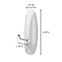 Command Large Wire Hook, 5 lb., White, 3/Pack (17069-3ES)~#|#~3724F34A-0697-4004-921F7FFA542B1AA1_sc7