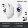 Logitech ERGO M575 For Business Wireless Ergonomic Trackball Mouse, Off White (910-007028)~#|#~37252168-23F5-4E4E-97B3BC1963C090CA_sc7
