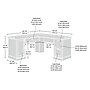 Sauder Barrister Lane 69"W L-Shaped Desk, Salt Oak (418270)~#|#~37299053-D792-4F70-89F29166C0FA0D81_sc7
