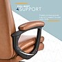 Click365 Classic Comfort Ergonomic Bonded Leather Swivel Executive Chair, Cognac (CCHR10024A)~#|#~372D2536-D8A6-4495-BBA7D6260174D1E6_sc7