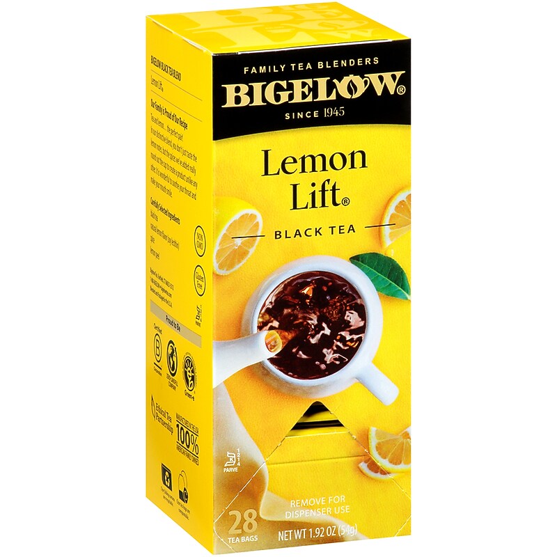 Bigelow Lemon Lift Black Tea Bags, 28/Box (BTC10342) image 1
