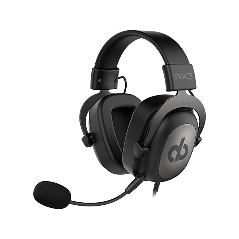 Veho Alpha Bravo GX3 Pro Stereo Gaming Headset, USB Type-A, 3.5mm, Black (VAB-003-GX3) image 1