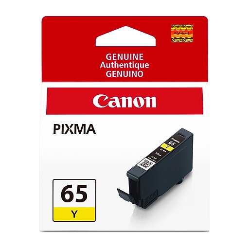 Canon 65 Y Yellow Standard Yield Ink Cartridge (4218C002) | Staples