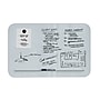 U Brands Magnetic Glass Dry-Erase Board, 35" x 23" (4847U00-01)~#|#~373815FD-DC62-4DBB-9823BD22C1791C5B_sc7