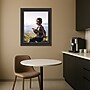 Amanti Art Ridge 22" x 28" Polystyrene Picture Frame, Black Satin (A42677345726)~#|#~373A4D44-EA71-4902-9B652E3307D286DA_sc7