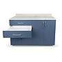 Viva Comfort 36.32'' H x 48" L Exam Room Medical Cabinet, 4-Doors, 2-Drawers, Blueberry (902BASE48NSBL)~#|#~373A5808-8236-48C0-8453DF01C3FA77C6_sc7