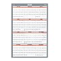 2026 Staples 36" x 24" Yearly Dry-Erase Wall Calendar, Reversible, Red (ST63004-26)~#|#~373B4F3B-2A67-4FD7-A82A893DBF51B58C_sc7