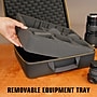 USA Gear H Series Hard Shell DSLR Case, Black (GRHLHXS100BKWS)~#|#~373C2CB1-A9BA-416D-9012417FCEA1E80D_sc7