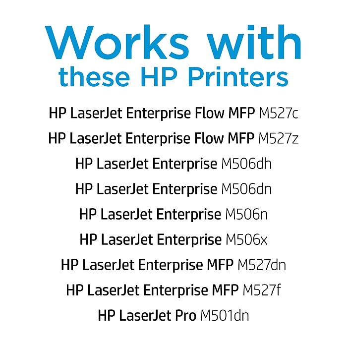 HP 87X Black High Yield Toner Cartridge, Print Up to 18000 HP 87X Black High Yield Toner Cartridge, Print Up to 18000