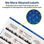 Avery Laser/Inkjet Multipurpose Labels, White, 4 Labels/Sheet, 10 Sheets/Pack (94243-WMF10)~#|#~37461323-AE78-4AC4-B090D531FE211563_sc7