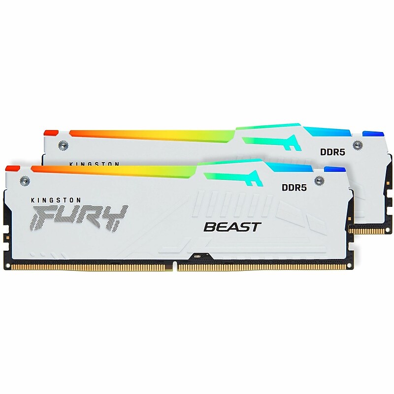 Kingston FURY Beast 64 GB (2 x 32GB) DDR5 SDRAM Memory (KF564C32BWEAK2-64) image 1