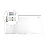 TRU RED™ Magnetic Porcelain Dry Erase Board, Gunmetal Frame, 8' x 4' (TR61188)~#|#~3748EF1A-2ADD-420D-8296522EE1FA4A8D_sc7
