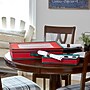 Household Essentials Holiday Flatware Storage Chest with 4 Fabric Pouches and Windowed Lid, Red/Green (HH545RED)~#|#~3749926D-EDAD-4391-AA982F792CB6B8D0_sc7