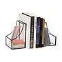 Mind Reader Metal Terrarium Bookends, 6.25", Black (GLBOOK2-BLK)~#|#~374DCE91-0AE3-4430-AB1A984768DFBDCD_sc7