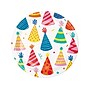 Creative Converting Hats Off Birthday Tableware Kit, Assorted Colors (DTC9127E2A)~#|#~3753BA44-5268-4B5E-AE6D9674D355532E_sc7