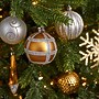 Nearly Natural Holiday Shatterproof Bronze Christmas Tree Ornament Box Set, 52/Set (D1003-BZ)~#|#~37566043-9C8D-4FE5-8C884F987673D9B9_sc7