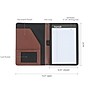 Samsill Junior Leather Portfolio Case, Tan (SAM71736)~#|#~3758BFB3-1D18-4C89-A510970318960932_sc7