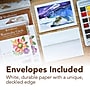 Strathmore 400 Series Watercolor Cards & Envelopes, 4.875" x 3.5", White, 6/Pack, 3 Packs/Bundle (STTP20523-3)~#|#~3759C02C-6390-4FDC-B4BE7253A6921C60_sc7