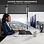Mount-It! Adjustable Dual Monitor Desk Mount with Gas Spring Arms, 13" to 32", Black (MI-1882BLK)  ~#|#~375B45BD-970A-41D6-89E01EDD876534E2_sc7