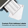 Staples Laser/Inkjet Address Labels, 1" x 2 5/8", Clear, 30 Labels/Sheet, 10 Sheets/Pack, 300 Labels/Box (ST18086-CC)~#|#~3761ECFC-80EE-4FCF-A28A66EBF64FC2B4_sc7