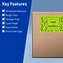 Avery Printable Rectangle Multipurpose Labels, 5" x 6", Bright Green, 20/Pack (94257)~#|#~37641542-F40D-4006-B46F781F53668FF2_sc7