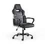 Staples Emerge Vector Luxura Faux Leather Gaming Chair, Black & Gray (61108)~#|#~3775959B-E152-4C79-B51A08784D760850_sc7