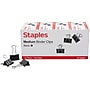 Staples Medium Binder Clips, 0.63" Capacity, Black, 144 Clips/Pack (ST32003/32003)~#|#~37768E8E-A7D3-4A19-BEDF033715E2FCED_sc7