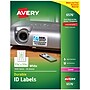 Avery TrueBlock Laser Durable ID Labels, 1-1/4" x 1-3/4", White, 1,600 Labels/Box (6576)~#|#~377AF765-9E3A-49A8-B128763550CBA4DD_sc7