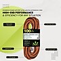 GoGreen Power 100' Indoor/Outdoor Extension Cord, 14 AWG, Orange (GG-13800)~#|#~377B238E-6AE5-400E-9AFEEFB3666894B2_sc7