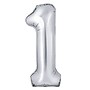 Party City (Air-Filled) 16" "#1" Foil Balloon, Silver, 2/Pack (AM60050247-18)~#|#~377C0F93-91BB-47F1-906656FAA8BADFDE_sc7