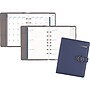 AT-A-GLANCE 5.5" x 8.5" Weekly & Monthly Personal Organizer, Faux Leather Cover, Navy (031-040-NVY)~#|#~377DD8D7-5C12-49AC-9ED74286EF641A6C_sc7