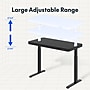 FlexiSpot EG9 48"W Electric Adjustable Glass Top Standing Desk, Black (EG9B-E)~#|#~378BD748-3681-4059-B967752AE828DBD8_sc7