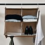 Household Essentials Hanging Organizer, 4 Pocket with Hangbar (7800-1)~#|#~378C1CF3-60D0-470C-868227738FBBE5E7_sc7