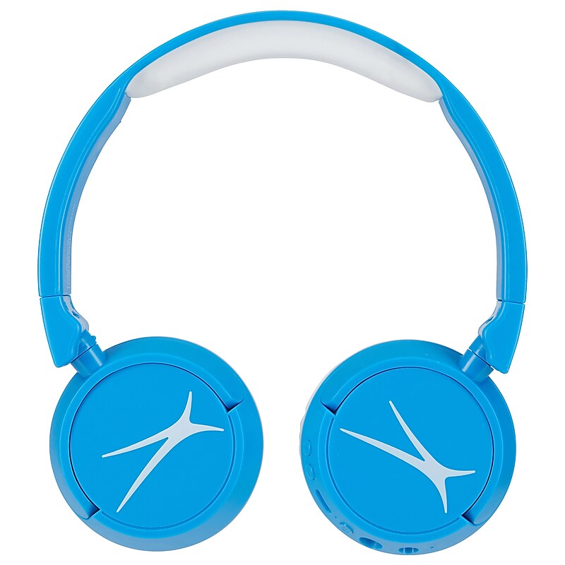 Altec Lansing Kid Friendly 3 in 1 Wireless Bluetooth Headphones, Blue (MZX4100-BLUB) image 1