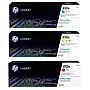 HP 410X Cyan/Magenta/Yellow High Yield Toner Cartridge, 3/Pack (CF411X-VB)~#|#~378E7F9D-B179-4FCD-B0EF7794699A9B52_sc7