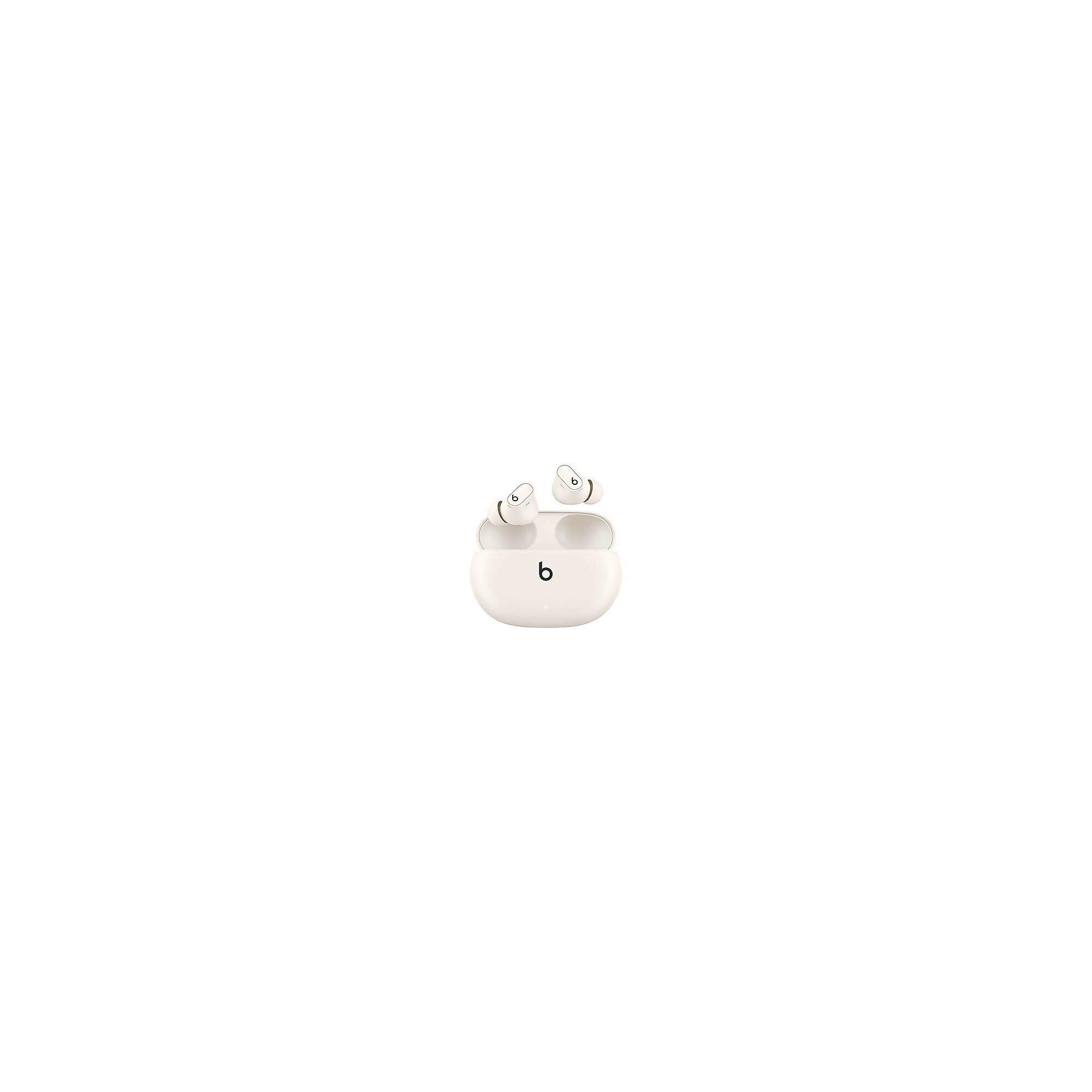 Beats Studio Buds + True Wireless Active Noise Canceling Earbuds, Bluetooth, Ivory (MQLJ3LL/A) Simolary simolary.com