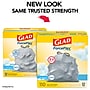 Glad ForceFlex 13 Gallon Drawstring Kitchen Trash Bags, Fresh Clean with Febreze Freshness, Gray, 110 Total Bags (78554)~#|#~37954E9F-BFB2-4722-84F1DA6E1001A5F6_sc7