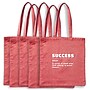 Recycled Cotton Twill Tote - Success - 5 Pack~#|#~3797CD93-9159-4151-B7808DA5F242AE58_sc7