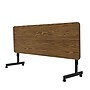 Correll Econoline 72"W x 24"D Adjustable Foldable Training Room Table, Laminate, With Wheels, Medium Oak (FTM2472TF06)~#|#~37981F82-19B4-4031-983EEA58A4A69165_sc7