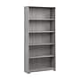 Bush Furniture Cabot Tall 66"H 5-Shelf Bookcase with Adjustable Shelves, Modern Gray (WC31366)~#|#~37982C40-49D3-441B-8B61A77990EAC79C_sc7