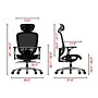 Staples Hyken Ergonomic Mesh Swivel Task Chair, Black (UN59460)~#|#~379C9F4E-AC8C-4670-BF488F601DE96593_sc7