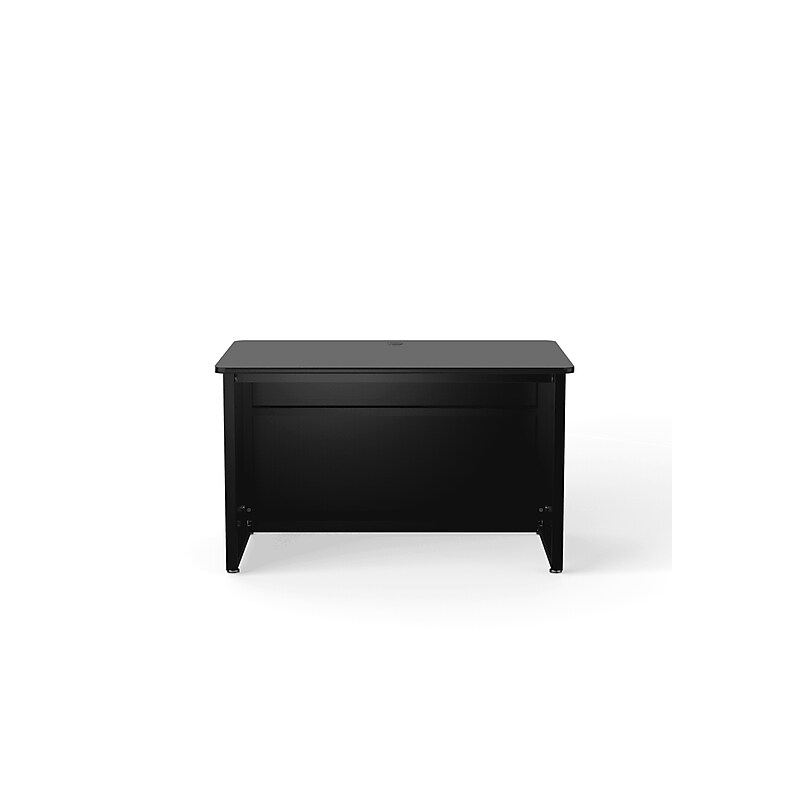 VersaDesk 48"W Enclosed Versa Classroom Desk, Black (CD4830-BB) image 1