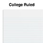 Staples Premium 3-Subject Notebook, 5.88" x 9.5", College Ruled, 138 Sheets, Blue (ST58352)~#|#~379E7D51-F26B-4AC5-B2C7E59533F9CF44_sc7