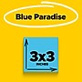 Post-it Super Sticky Notes, 3" x 3", Blue Paradise, 90 Sheet/Pad, 5 Pads/Pack (654-5SSBE)~#|#~379FE502-665E-4766-BC2FB47B20C779A3_sc7