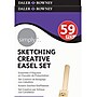 Daler-Rowney Simply... Sketching Creative Easel Set, 59/Pack (DRWD646200201)~#|#~37A3791D-F4ED-4673-B6C91677C2F2CCDB_sc7